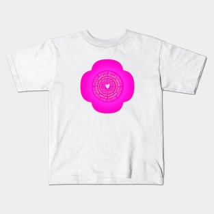 Plant Grow Eat Repeat (Pink) By Abby Anime(c) Kids T-Shirt